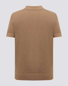 KARL LAGERFELD KNIT POLO 1/2