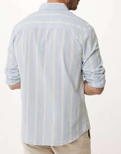 MEXX Striped linen blend shirt