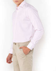 THE BOSTONIANS РИЗА DOBBY CUSTOM FIT Patterned DOBBY Semi-rex Custom Fit