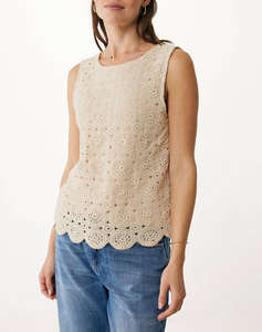 MEXX Crochet sleeveless top
