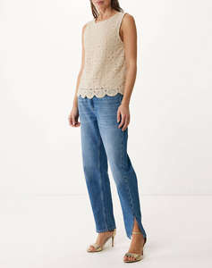MEXX Crochet sleeveless top