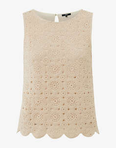MEXX Crochet sleeveless top