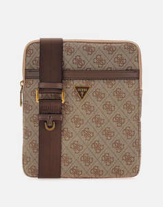 GUESS MILANO CROSSBODY FLAT МЪЖКА ЧАНТА(Размери: 19 x 23 x 2см.)