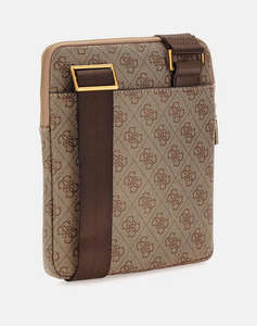 GUESS MILANO CROSSBODY FLAT МЪЖКА ЧАНТА(Размери: 19 x 23 x 2см.)