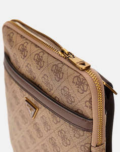 GUESS MILANO CROSSBODY FLAT МЪЖКА ЧАНТА(Размери: 19 x 23 x 2см.)