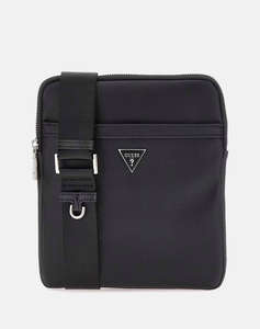 GUESS MILANO CROSSBODY FLAT МЪЖКА ЧАНТА(Размери: 19 x 23 x 2см.)