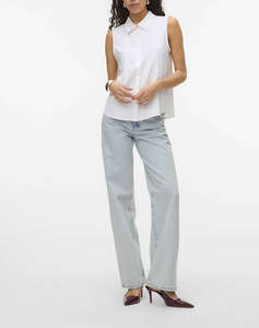 VERO MODA VMNORA SL SHIRT WVN GA NOOS