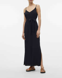 VERO MODA VMEASY JOY SLIT MAXI V-NECK DRESS WV GA