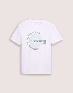TOM TAILOR PRINTED T-SHIRT МЪЖКА ТЕНИСКА