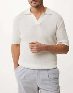 MEXX Open knit polo buttonless