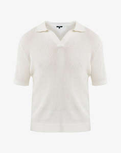 MEXX Open knit polo buttonless