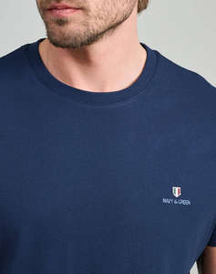 NAVY&GREEN ТЕНИСКА