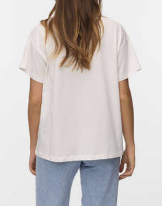 VERO MODA VMDINA S/S BOAT NECK TOP JRS BTQ GA