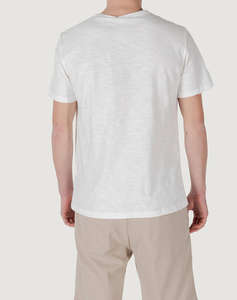ANTONY MORATO MMKS02483FA100246 MIN OF 6 T-SHIRT REGULAR FIT IN SLUB COTTON FABRIC WITH EMBROIDERY LOGO ON FRONT МЪЖКА ТЕНИСКА