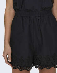 ONLY ONLLOU LIFE EMB LOOSE SHORTS WVN