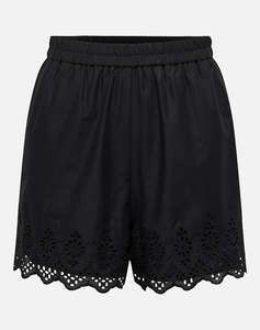 ONLY ONLLOU LIFE EMB LOOSE SHORTS WVN