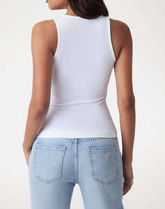 GUESS NEW SL ROUND NK GUENDALINA TOP ДАМСКА ТЕНИСКА