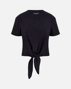 GUESS CN SS EYELET TONE ON TONE TEE ДАМСКА ТЕНИСКА