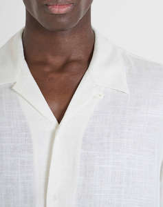 ANTONY MORATO MMSS00189FA400099 MIN OF 6 SHIRT HONOLULU RELAXED STRAIGHT FIT IN SOFT TOUCH VISCOSE LINEN BLEND FABRIC РИЗА ЗА МЪЖЕ