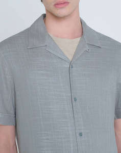 ANTONY MORATO MMSS00189FA400099 MIN OF 6 SHIRT HONOLULU RELAXED STRAIGHT FIT IN SOFT TOUCH VISCOSE LINEN BLEND FABRIC РИЗА ЗА МЪЖЕ
