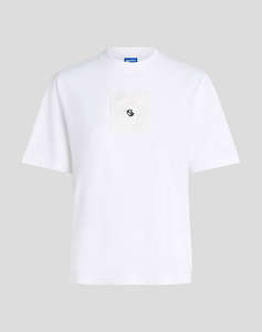 KARL LAGERFELD KLJ REGULAR CROCHET TEE