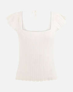 GUESS SS SN POINTELLE LAUREL SWTR ДАМСКА ТЕНИСКА