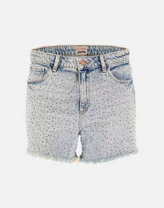 GUESS RELAXED MIDI SHORT ДАМСКИ КЪСИ ПАНТАЛОНИ