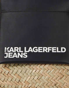KARL LAGERFELD KLJ RAFFIA TOTE