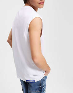 KARL LAGERFELD KLJ RELAXED BOX LOGO TANK