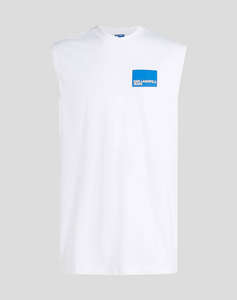 KARL LAGERFELD KLJ RELAXED BOX LOGO TANK
