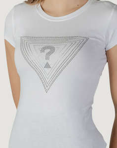 GUESS SS TRIANGLE OMBRE R3 TEE ДАМСКА ТЕНИСКА