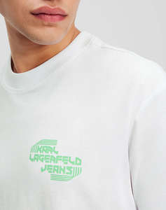 KARL LAGERFELD KLJ REG SPORT LOGO TEE