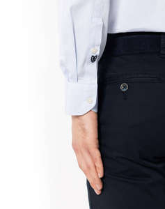 THE BOSTONIANS РИЗА ACORN POPLIN CUSTOM FIT Stripe POPLIN Semi-rex Custom FIT