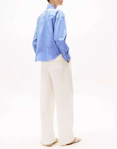 TOMMY HILFIGER SOFT CO BOW COLLAR LS SHIRT