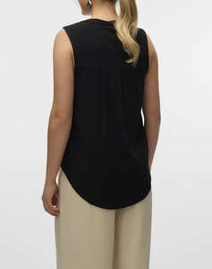 VERO MODA VMBELLA SL V-NECK TOP WVN GA NOOS