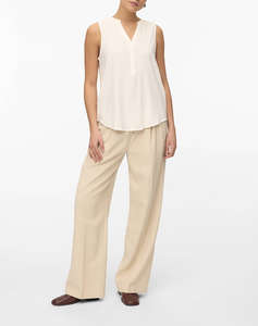 VERO MODA VMBELLA SL V-NECK TOP WVN GA NOOS