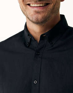 MEXX CALEB Basic linen shirt