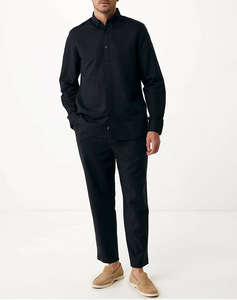 MEXX CALEB Basic linen shirt