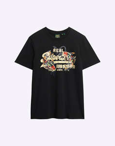 SUPERDRY D2 OVIN VL TOKYO RELAXED TEE MENS BLOUSE