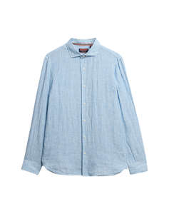 SUPERDRY D2 STUD VACATION L/S LINEN SHIRT МЪЖКА РИЗА