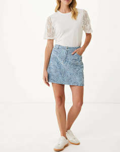 MEXX Crochet sleeve top