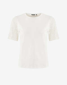MEXX Crochet sleeve top