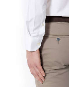 THE BOSTONIANS РИЗА POPLIN CUSTOM FIT Plain POPLIN Classic Custom Fit