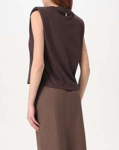 PATRIZIA PEPE MAGLIA/T-SHIRT WOMENS BLOUSE