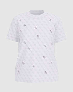 GUESS CHRYSANTA CN T-SHIRT - MID ORGANIC STREAM JERSEY 180 ДАМСКА ТЕНИСКА