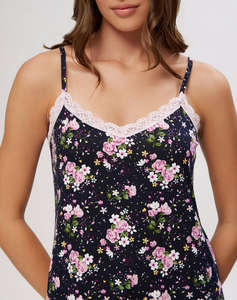 MINERVA ДАМСКА НОЩНИЦА LACE FLORAL