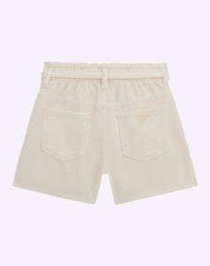 GUESS RIGID BULL DENIM SHO - COTTON RIGID TWILL КЪСИ ПАНТАЛОНИ ЗА ДЕЦА GIRL