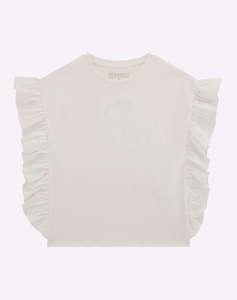GUESS SS T-SHIRT - MID ORGANIC COTTON JERSEY 210 ДЕТСКА ТЕНИСКА GIRL