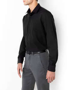THE BOSTONIANS РИЗА POPLIN CUSTOM FIT Plain POPLIN Classic Custom Fit