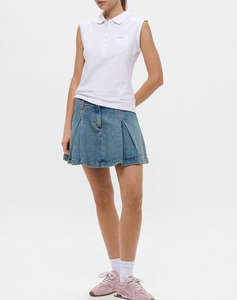 GUESS JEANS GJ SLEEVELESS COLLAR SLIM PKT ДАМСКА ТЕНИСКА